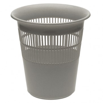 Papírkosár, Ø 29 cm, ezüst   UTOLSÓ 15 DB
