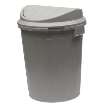 "Super-Swing" Szemetes, 50 l, ezüst - UTOLSÓ 4 DB