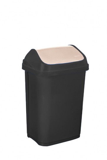 "Swing-Bin" Szemetes, 10 l, grafit   UTOLSÓ 2 DB