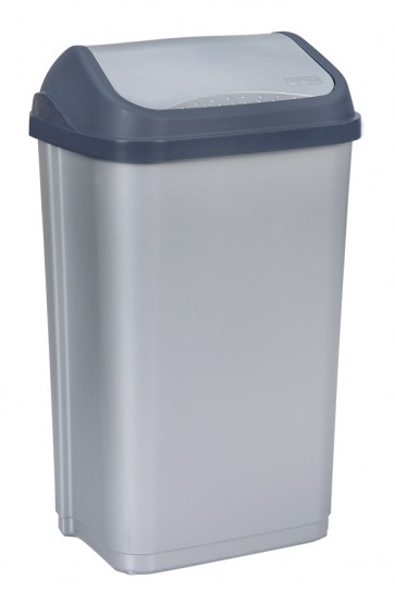 "Swing-Bin" Szemetes, 50 l, ezüst