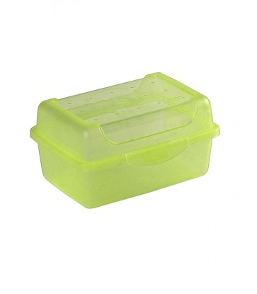 "Micro“ műanyag uzsidoboz, zöld, 11x7,5x6 cm   UTOLSÓ 4 DB