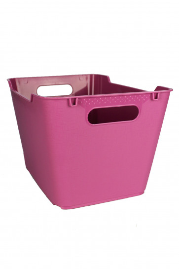 Műanyag doboz LOFT 12 l, rózsaszín, 35,5x23,5x20 cm   UTOLSÓ 1 DB