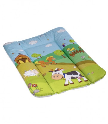 Pelenkázó lap "Funny Farm", világoszöld, 70x50x5 cm   UTOLSÓ 2 DB