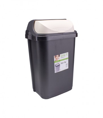 "Roll-Top" Szemetes,  25 l, grafit   UTOLSÓ 3 DB