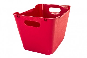 Loft műanyag tároló doboz 6 L, sötétpiros, 29,5x19x15 cm UTOLSÓ 2 DB