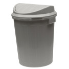 "Super-Swing" Szemetes, 50 l, ezüst - UTOLSÓ 4 DB
