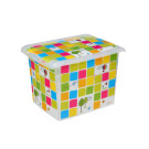 Fashion műanyag tároló doboz,“KIDS“, 39x29x27 cm - UTOLSÓ 1 DB