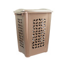 Magas ruháskosár, 60 l, szürke - UTOLSÓ 3 DB