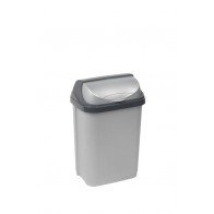 "Roll-Top" Szemetes, 10 l, ezüst   UTOLSÓ 4 DB