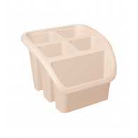 Evőeszköz csepegtető, krémszínű   UTOLSÓ 2 DB