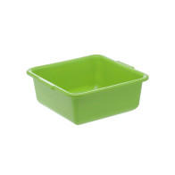 Szögletes tál, zöld, 30x30x13 cm   UTOLSÓ 3 DB