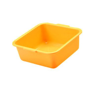 Szögletes tál, narancssárga, 30x30x13 cm   UTOLSÓ 9 DB