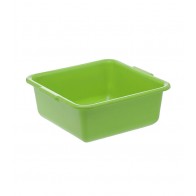 Szögletes tál, zöld, 34x34x15 cm   UTOLSÓ 8 DB