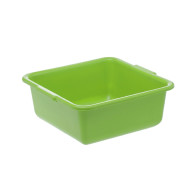 Szögletes tál, zöld, 38x38x16 cm   UTOLSÓ 1 DB
