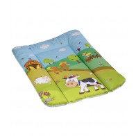 Pelenkázó lap "Funny Farm", világoszöld, 70x50x5 cm   UTOLSÓ 1 DB