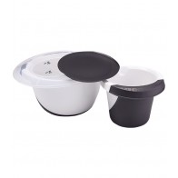 4in1 szett, fehér-grafit   UTOLSÓ 1 DB