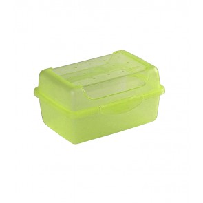 "Micro“ műanyag uzsidoboz, zöld, 11x7,5x6 cm