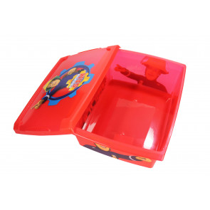 Fashion műanyag tároló doboz,“Fireman Sam“, 39x29x14 cm
