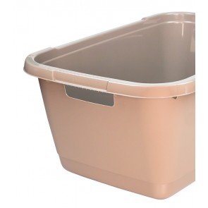 Ruháskosár, 52 L, szürke - UTOLSÓ 4 DB