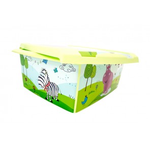 Fashion műanyag tároló doboz,“HIPPO“, 39x29x14 cm   UTOLSÓ 1 DB