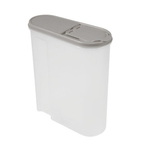 Élelmiszer tároló doboz, szürke, 2,6l