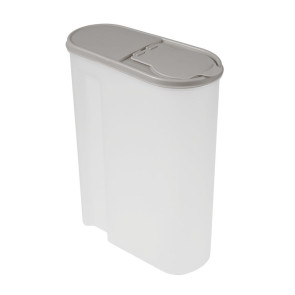 Élelmiszer tároló doboz, szürke, 5l