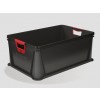 Eurobox műanyag tároló doboz, 45 L, grafit - UTOLSÓ 2 DB