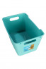 Műanyag doboz LOFT 6 l, kék, 29,5x19x15 cm   UTOLSÓ 2 DB