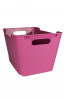 Műanyag doboz LOFT 12 l, rózsaszín, 35,5x23,5x20 cm   UTOLSÓ 1 DB