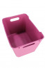 Műanyag doboz LOFT 12 l, rózsaszín, 35,5x23,5x20 cm   UTOLSÓ 1 DB