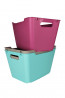 Műanyag doboz LOFT 12 l, rózsaszín, 35,5x23,5x20 cm   UTOLSÓ 1 DB