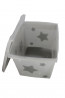 Fashion műanyag tároló doboz,“Star“, 39x29x14 cm