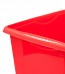 Colours műanyag tároló doboz fedéllel 30L, piros, 45x35x27 cm - UTOLSÓ 7 DB